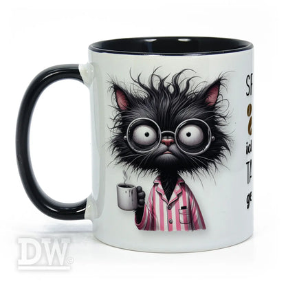 Motivtasse - Grumpy Katze